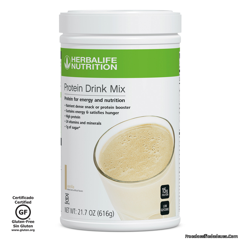 Protein Drink Mix: Vanilla 616 g