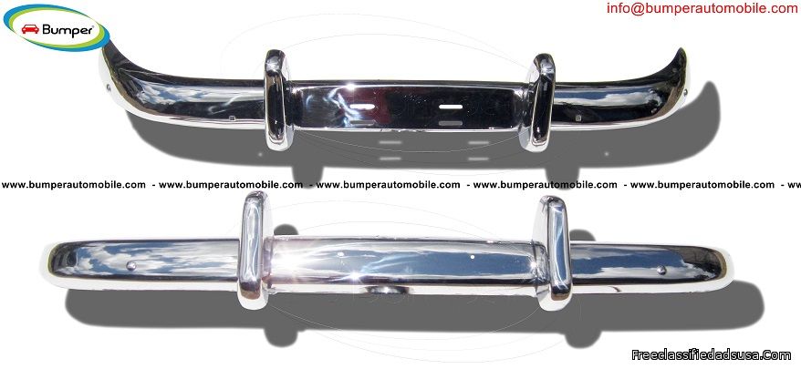 Volvo PV 544 bumper (1958-1965) in stainless steel