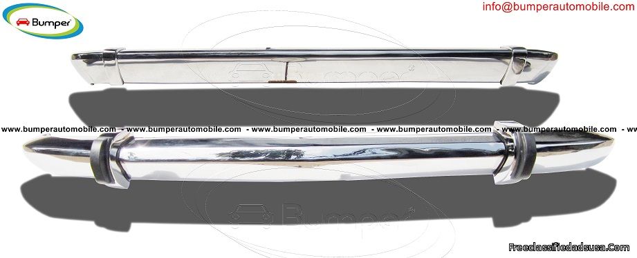 BMW 2002 bumper (1968-1971) in stainless steel